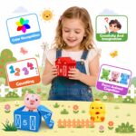 Tymokcall Adventskalender 2026 mit Fingerpuppen – Montessori Spielzeug für Kleinkinder 1–3 Jahre – Bild 5