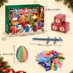 LOCYFENS Adventskalender 2026 – 24 Dracheneier mit beweglichen Drachen-Figuren für Kinder ab 3+ – Bild 3