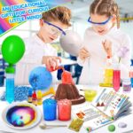 UNGLINGA 50+ Wissenschaft Experimente Kit – STEM Lernset für Kinder mit Vulkan & Edelstein – Bild 6