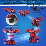 Mieryd Spider 2-in-1 Transformations-RC Auto – Ferngesteuerter Roboter für Kinder ab 3 Jahren – Bild 5