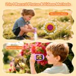 Ashfly Kinder-Mikroskop mit 1080P HD Display – 200x Vergrösserung für Entdeckungen – Bild 8