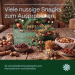 GreatVita Adventskalender Nüsse 2026 – 24 Premium Snacks mit Nüssen & Schokolade – Bild 4