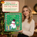 UCANBE Adventskalender Makeup 2026 – 24-teiliges Beauty-Set mit Lidschatten, Lippenstift & Tools – Bild 7