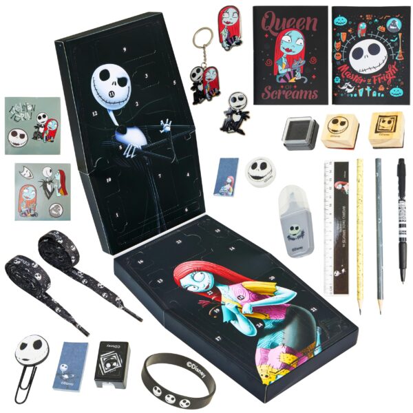 Disney The Nightmare Before Christmas Adventskalender 2026 – 24 Schreibwaren & Accessoires