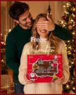 Sporzin Adventskalender 2026 – 12 Paar Weihnachtssocken aus 85% Baumwolle für Damen & Herren – Bild 2