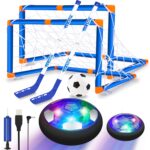SUNNOW Air Power Fussball 3-in-1 Set – Wiederaufladbarer Hover Ball mit LED für Kinder
