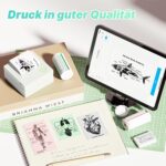 TYPONOS PM290 Mini Bluetooth Thermodrucker – Tragbarer Sticker Drucker für Smartphone – Bild 5