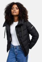 Navahoo Damen Winter-Steppjacke Amayaa – Warme Hüftlänge mit Kapuze – Bild 8