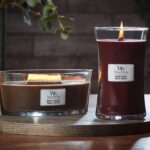 WoodWick Sanduhr Duftkerze Black Cherry – 130 Stunden Brenndauer mit knisterndem Holzdocht – Bild 6