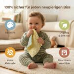 LET'S MAKE Baby Taschentuchbox – Montessori Sensorikspielzeug mit Knisterpapier & Spiegel – Bild 6