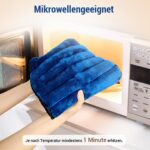 Comfytemp Wärmekissen 1,2kg mit Leinsamen & Tonperlen – Mikrowellen-Heizgürtel für Rücken & Bauch – Bild 5