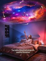 FELITE Sternenhimmel Projektor mit 16 Discs & Bluetooth – Galaxy Projector mit 29 Klängen – Bild 6