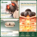 Pourbibi Nackenmassagegerät mit 4D-Bionik – Kabellos & Wärmetherapie für Nacken, Schultern, Rücken – Bild 5