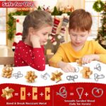Adventskalender 2026 mit 24 Knobelspiele – Metall & Holzpuzzles für die ganze Familie – Bild 6
