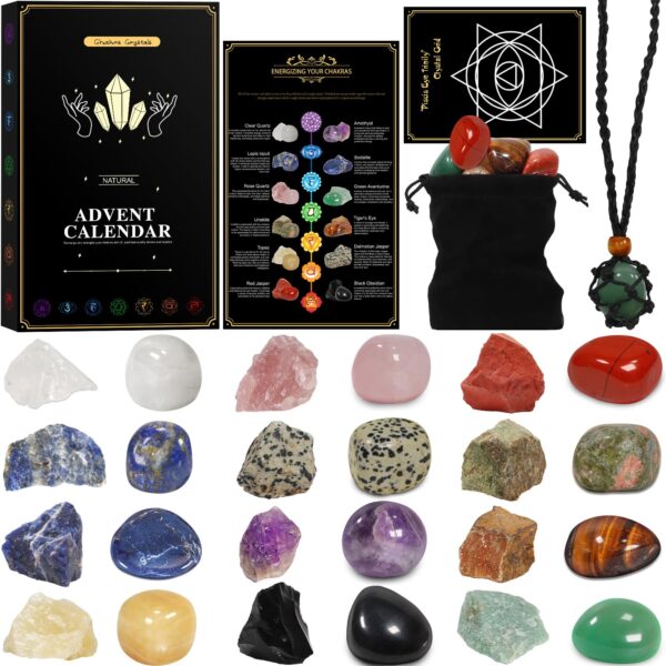 Pukamam Adventskalender 2026 – Edelsteine & Heilsteine Kristalle für Meditation & Spiritualität