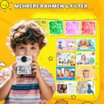 HiMont Kinderkamera mit Sofortdruck – 1080P HD-Video & 32GB Speicher für Kinder 3-12 Jahre – Bild 5