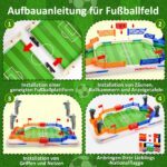 Dromlag Mini-Tischkicker – Interaktives Tischfussball-Spiel für Kinder & Familie – Bild 4
