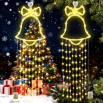 TOTHDATE 100 LED Fensterbeleuchtung mit Fernbedienung – Weihnachtsdeko mit 8 Modi – Bild 2