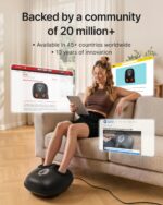RENPHO Fussmassggerät mit Wärme – 3D Massage & Luftkompression für tiefe Entspannung – Bild 5