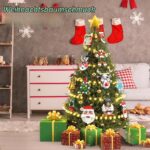 MOONTOY Adventskalender Weihnachtsornamente Bausteine Set – 12-teilig mit 498 Bausteinen – Bild 3
