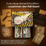 Rätsel Adventskalender 2026 – Der Fall Virus – Escape & Krimi Detektiv Spiel für die ganze Familie – Bild 5