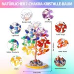 Echehi Edelstein Adventskalender 2026 mit 7-Chakra-Kristallbaum – 24 Natursteine für alle Altersgruppen – Bild 3