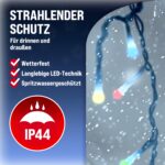 Monzana® Lichterkette 400 LED 40m – IP44 Weihnachtsbeleuchtung für Innen & Aussen – Bild 5