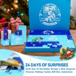 LUMYCE Adventskalender 2026 Angeln – 24 Angelwerkzeuge für Männer & Teenager – Bild 3