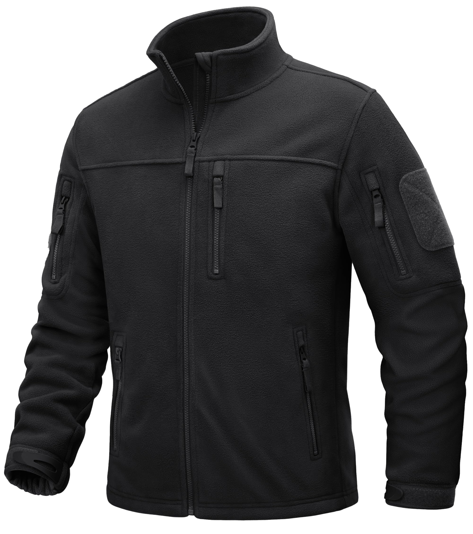 81iIhYfgbQL._SY2257_.jpg TACVASEN Herren Militär Fleecejacke – Wärmende Taktische Outdoor-Jacke mit Windschutz – Bild 1