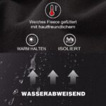 ineepor Thermo Leggings Damen Winter – Fleece-gefüttert mit Taschen & hoher Taille – Bild 4