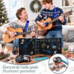 iZoeL Adventskalender 2026 Gitarrenplektren – 24er Set mit Zubehör für Gitarre & Bass – Bild 5