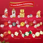 Lindt Adventskalender Weihnachtsmarkt 250g – 24 Schokoladen-Überraschungen – Bild 2