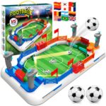 Dromlag Mini-Tischkicker – Interaktives Tischfussball-Spiel für Kinder & Familie