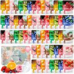 60er Tuchmasken Set mit 10 Düften – Feuchtigkeitsmaske Geschenkbox für Damen