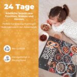 BOXILAND® Bio Adventskalender 2026 – 24 Nuss- & Fruchtsorten, vegan & handverpackt – Bild 2