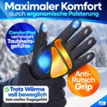 Nextcover Winter Fahrradhandschuhe mit ThermoShield 2.0 – Warm & Wasserdicht (S–XXL) – Bild 3