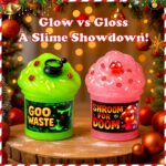 Funewest Slime Adventskalender 2026 – 24-Tage Halloween Countdown mit 12 einzigartigen Schleim-Sets – Bild 6