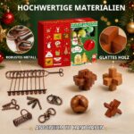 Pidouzim Adventskalender 2026 – 24 Denksport-Rätsel mit Kapselautomat für die ganze Familie – Bild 4