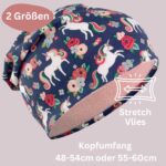 HECKBO 360° Reflektor Kinder Mütze & Loop Schal Set – Fleece-gefüttert für Herbst & Winter – Bild 5