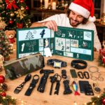 iZoeL Adventskalender Survival Werkzeuge 2026 – 24 Premium Outdoor Tools für Männer – Bild 4