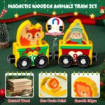 Vexyra Adventskalender 2026 mit magnetischem Holzzug – Montessori Lernspielzeug für Kinder – Bild 4