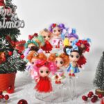 SenZjx Adventskalender 2026 für Mädchen – 24 Prinzessinnenpuppen Weihnachts-Countdown – Bild 7