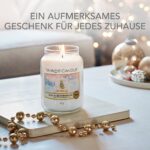 Yankee Candle Snow Globe Wonderland – Grosse Duftkerze mit Minze & Eukalyptus, 150h Brenndauer – Bild 5