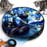 Zeepet interaktiver Katzenball mit Labyrinthmatte – intelligentes Spielzeug für Hauskatzen