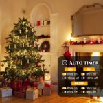 A.bigwhale 50er LED Weihnachtsbaumkerzen mit Fernbedienung – 8 Modi & Timer für Innen – Bild 8