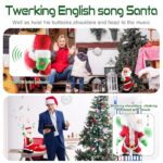 Tanzender Weihnachtsmann mit Musik & Wackelpo – Animierte Weihnachtsfigur von SdeNow – Bild 5