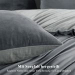 RUIKASI Flanell Bettwäsche 135x200 4teilig – Wärmende Fleece Bettwaren für Winter – Bild 9
