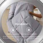 BEDSURE Winterdecke 220x240 cm mit 450 GSM – Wärmende Microfaser-Bettdecke – Bild 6