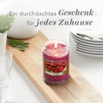 Yankee Candle Black Cherry Duftkerze gross – 150 Stunden Brenndauer im Glss – Bild 7