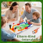 Dromlag Mini-Tischkicker – Interaktives Tischfussball-Spiel für Kinder & Familie – Bild 5